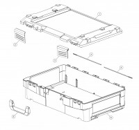 Rems  XL Boxx Carry Case Spare parts